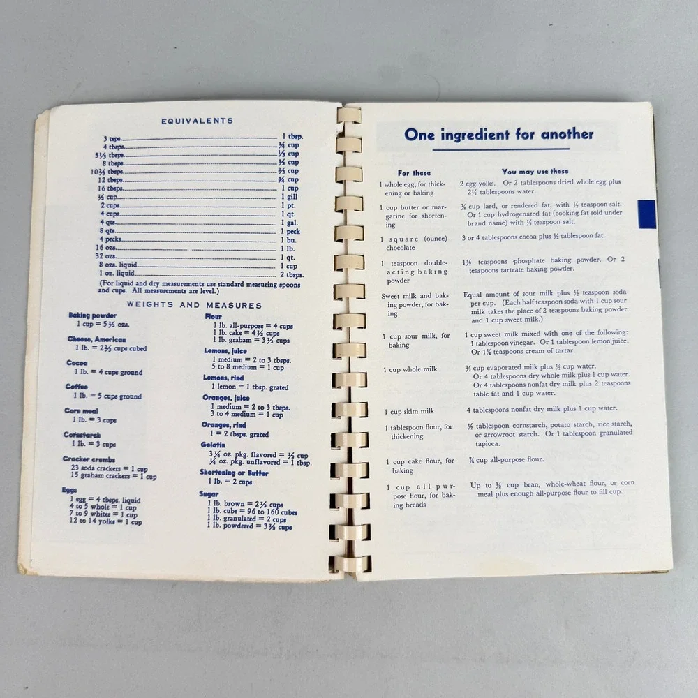 Vintage Favorite Recipes from Our Best Cooks Cookbook Plastic Comb Bound 1980's